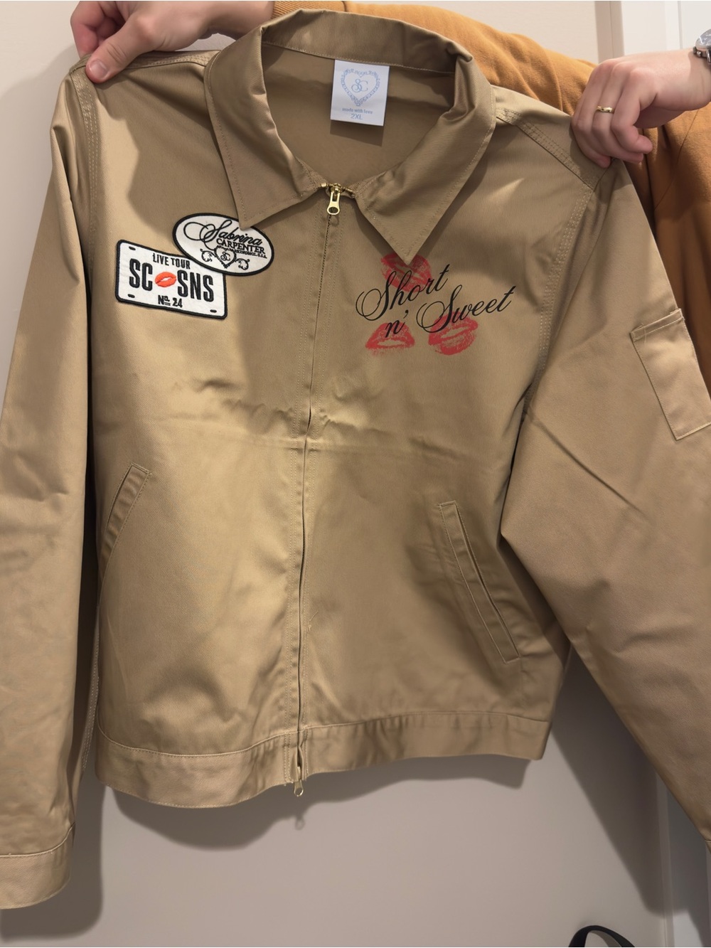 Sabrina Carpenter Short n’ Sweet VIP jacket